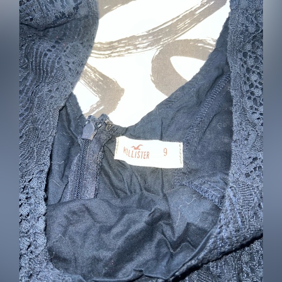 Hollister Knit Blue Navy Dress - Picture 2 of 2